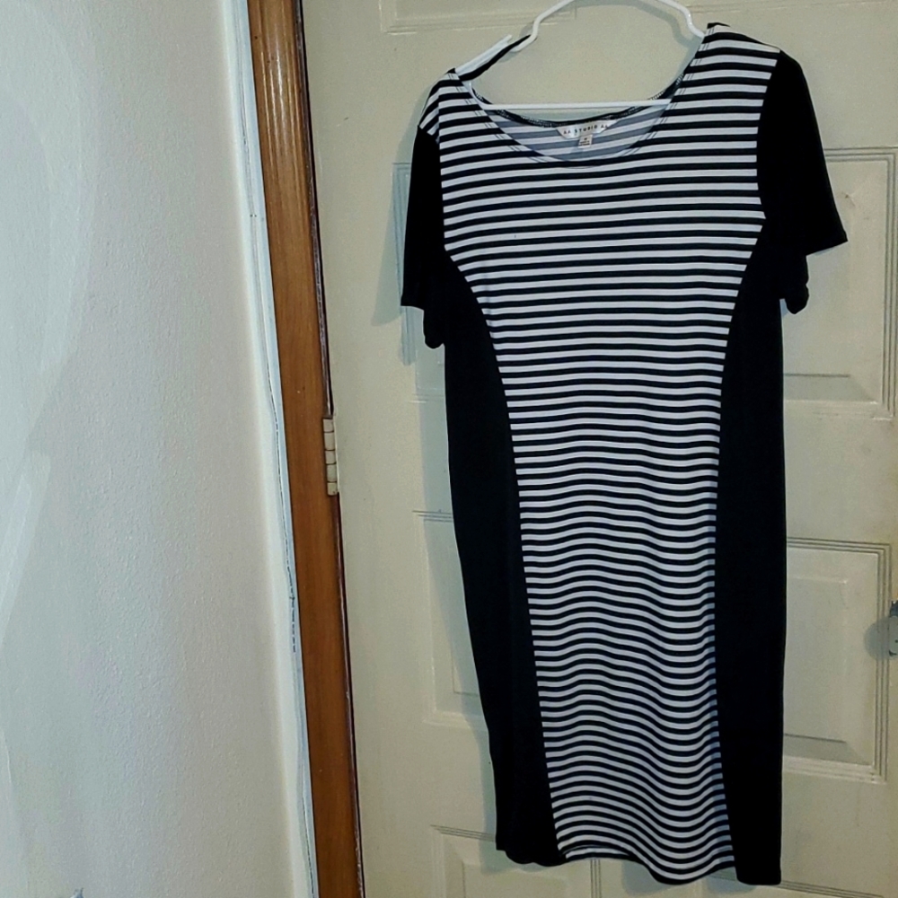 AA Studio Black & White Dress 16
